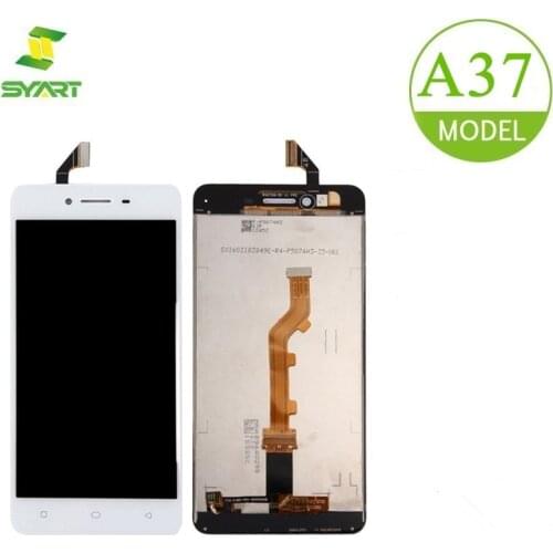For OPPO A37 LCD Display With 100% Tested Touch Screen Digitizer Assembly Replacement Part + Free Tools For A37 5.0" LCDs Screen