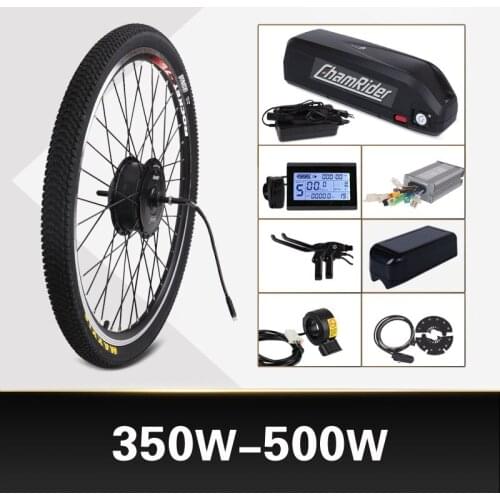 Electric bicycle Kit 48V 500W Ebike Kit 36V 350W Motor Wheel MXUS Electric Bike Converstion Kit XF15 Hub motor Hailong Battery
