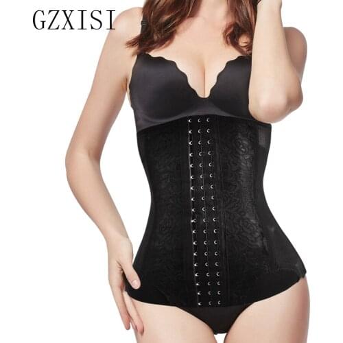 Modeling strap waist trainer Slimming Belt body shaper body slimming underwear corset bustier top steampunk gothic corselet