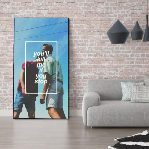Call Me By Your Name Movies Poster Film Picture Wall Decor Canvas Art Posters and Prints for Youth Room Art Decorations Cuadros