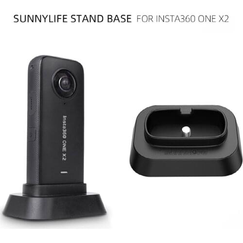Desktop Base Stand for Insta360 One X2 Stabilizer Stand Mount 1/4 Screw Adapter Holder Tripod for Insta360 One X2 Accessories