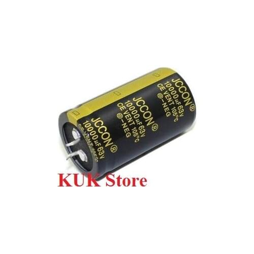 Real Original 100% NEW 63V 10000UF 105 degree centigrade 12PCS/LOT