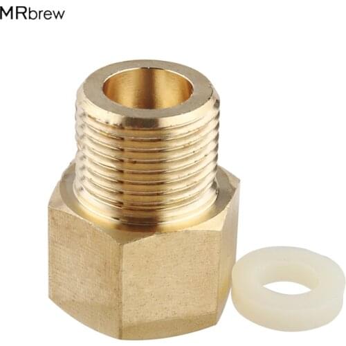 CO2 Tank CGA320 Adapter Converter - standard Co2 tank no pin to Regulator