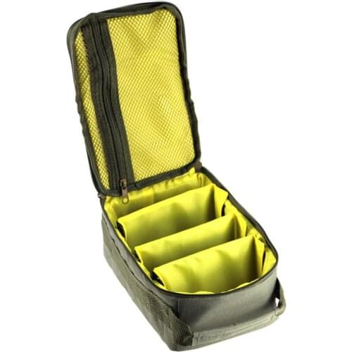 Portable 4-Layer Large Capacity Fishing Tackle Bag Multiple Compartments Fishing Line Reel Lures Hook Fishing Storage Handbag