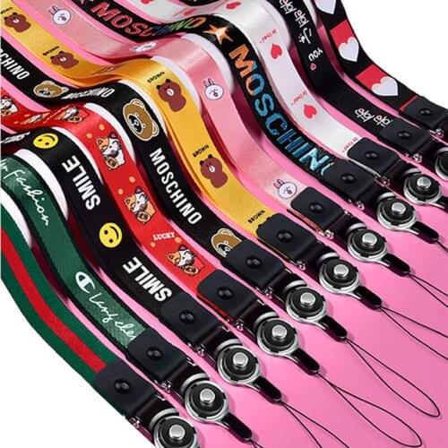 Neck keys lanyards glasses lanyard phones Straps ID Card Keychain Lanyard Wrist Neck Strap