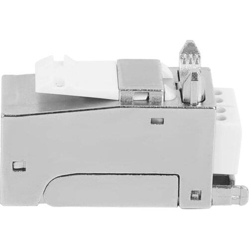 RJ45 Module CAT7 Module Light And Handy Industry Communication Socket for Signal Transmission Cable Distribution System