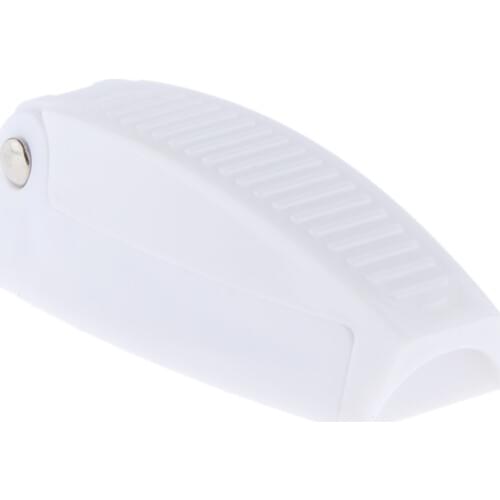 RV Camper Tailer Baggage Door Catch - Door Holders for Baggage Compartments, Hatch and Doors - White