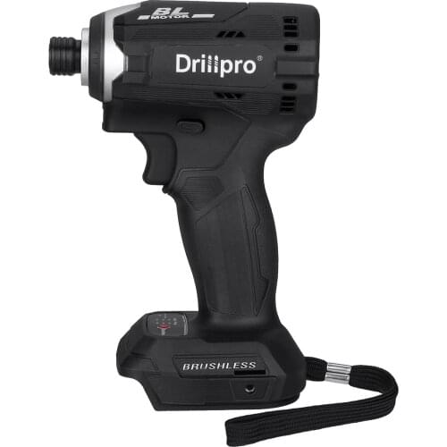 Brushless Electric Screwdriver Cordless 1/4'' Impact Wrench Rechargable Drill Driver+3 Light For Makita 18V Battery