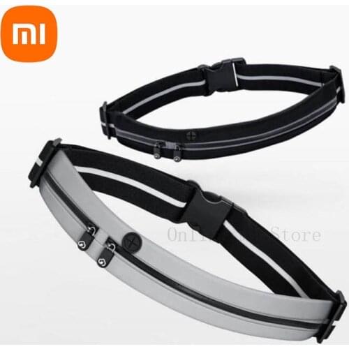 Xiaomi yunmai sports invisible pockets double mouth chain 3M night line reflective multifunction waterproof phone bag Waist Bag