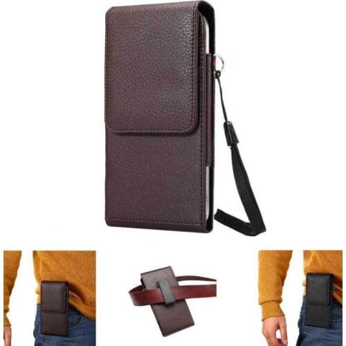 Verticial Rotary Man Belt Clip Strap Leather Mobile Phone Case For Huawei Honor 10,For Asus Zenfone Max Pro (M1) ZB601KL