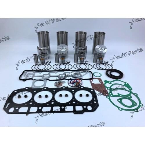 For Yanmar engine parts 4TNE94 repair kit Liner kit + full gasket set