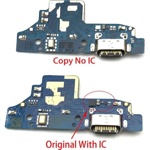 10Pcs/Lot,Micro USB Charger Dock Connector Charging Port Microphone Flex Cable For Nokia 7.2 Replacement Parts