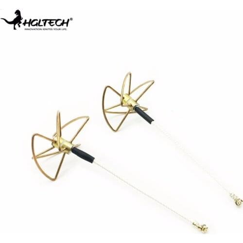 High Quality 2PCS HGLRC 7.5cm 2.5dBi-3dBi 5.8G 4-Leaf RHCP Micro Clover Antenna IPX UFL For Mini FPV VTX INNOVA VTX