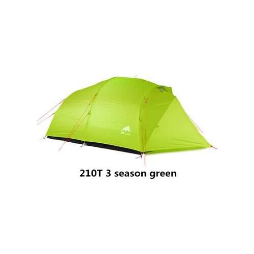 Free shipping 3F UL GEAR tents outdoor camping Ultralight 4 Person 3/4 Season waterproof large family tent