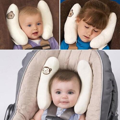 Children Car Pillow Styling Neck Headrest Cushion Children Kids Car Safety Seat Neck Support Pillow Travel Car Seat Head Holder