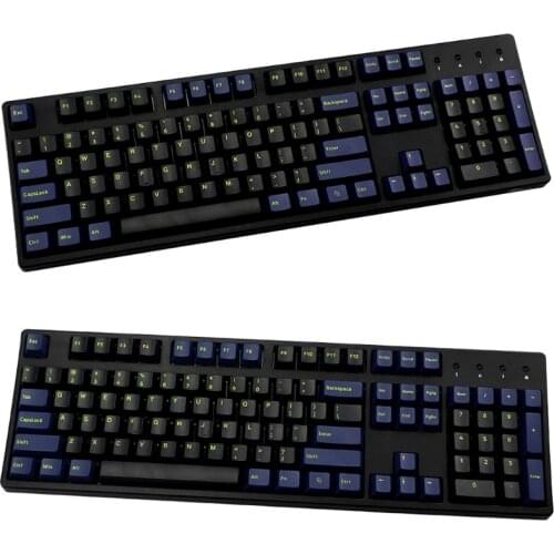 NIGHT RUNING 160 KEYS Cherry Profile Keycap Double Shot Thick PBT Keycaps FOR MX Switch Mechanical Keyboard Keycaps