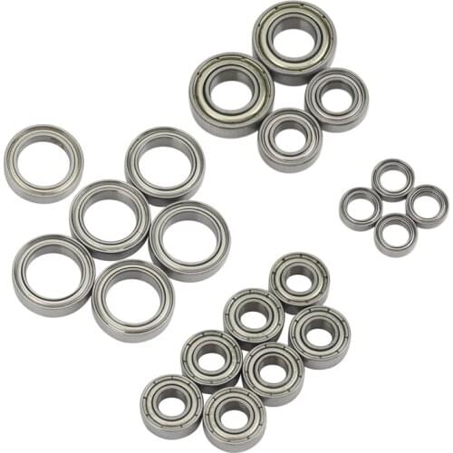 21Pcs Ball Bearing Kit for Traxxas Slash 4X4 VXL LCG Stampede RC Car Upgrade Parts Accessories