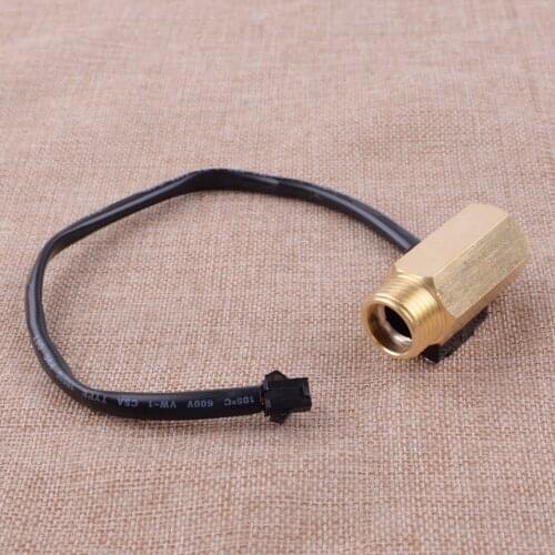 LETAOSK G1/2" Liquid Water Flow Hall Sensor Counter indicator Switch Flow Meter 5-15V For Industrial Control 1-30L/M