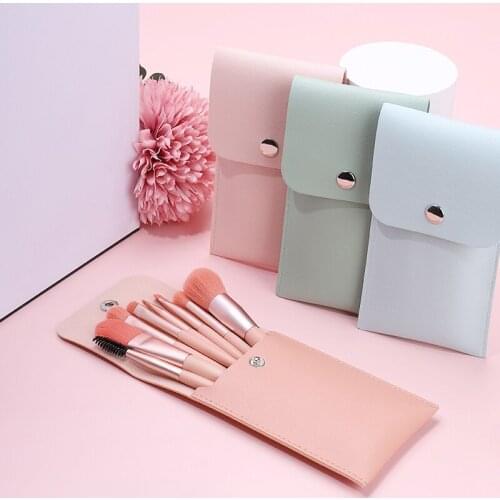 Makeup Brush Set Professional Convenience Travel Size Cosmetic Brushes Kit For Women Girl NE