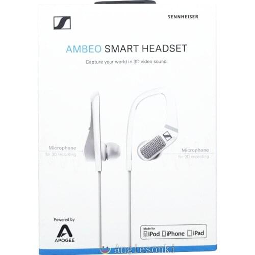 For Se.nnheiser AMBEO Smart Headset headphones (iOS) 3D Video Sound White