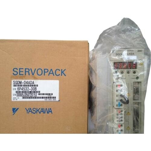 New yaskawa electric servopack SGDM SGDM-04ADA 400W 3 phase servo drive
