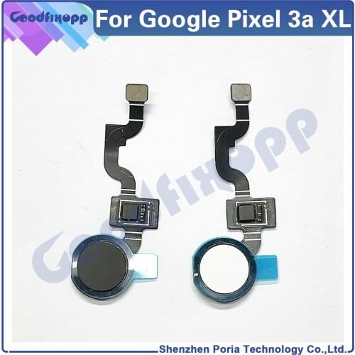 Original For Google Pixel 3A XL 3AXL G020C G020G G020F Phone Home Button FingerPrint Touch ID Sensor Flex Cable Ribbon