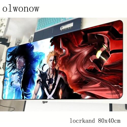 BLEACH mousepad 800x400x3mm Gorgeous gaming mouse pad gamer mat Cartoon game computer desk padmouse keyboard large play mats