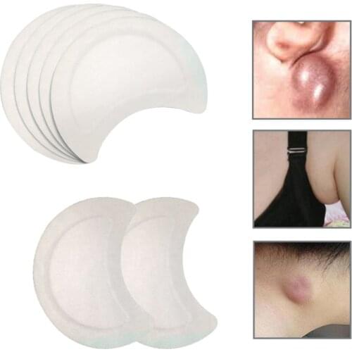 10pcs Lymphatic Detox Patch Neck Anti-Swelling Herbs Sticker LymphPads Medical Plaster Body Relaxation Health Care