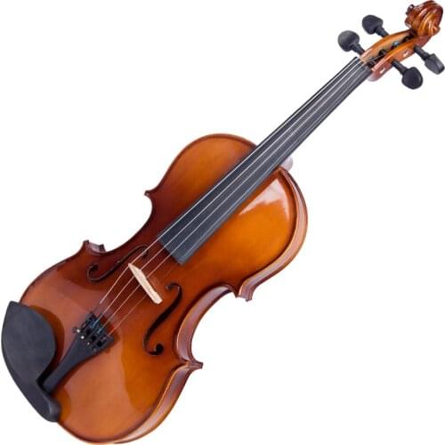 FLOFAIR VF-310 Western orchestral Instruments Solid Wood Beginner Violin Adult Manual Practice Self-study Performance