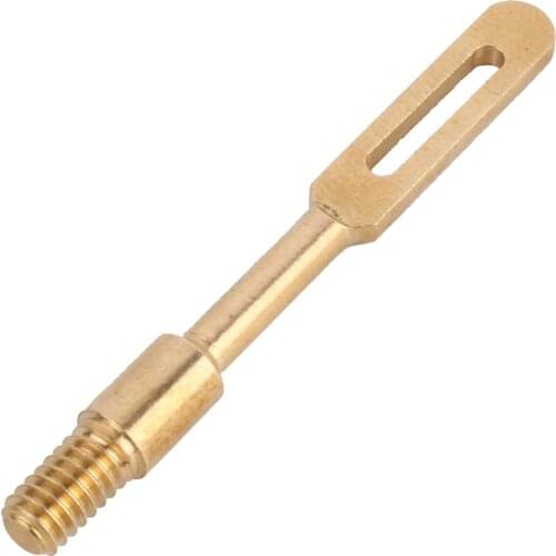 Tactical Solid Brass Slot Tips G02 G03 G04 Gun Clean Patch Puller Patch Holder Hunting Gun Accessories for Gun Rifle Airsoft