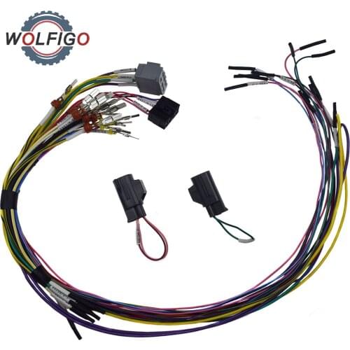 WOLFIGO New Auxiliary Switch Upfitter Wiring Kit 68209998AC fits 2013-2018 Dodge Ram 3500 4500 5500