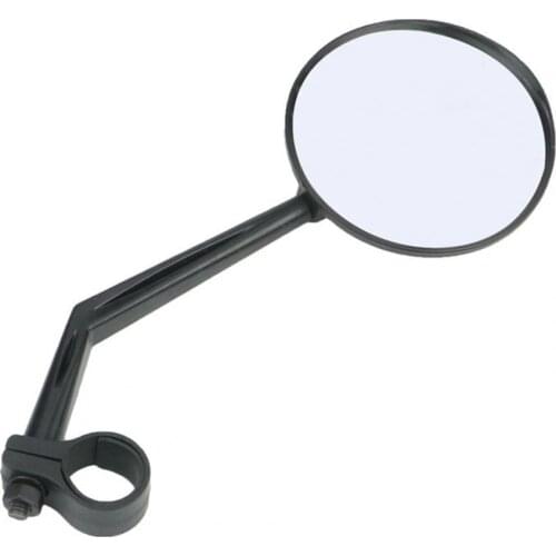 1Pcs Motorcycle Mirror Scooter E-Bike Rearview Mirrors 360 Degrees Electromobile Back Side Convex Mirror Carbon Fiber for Xiaomi