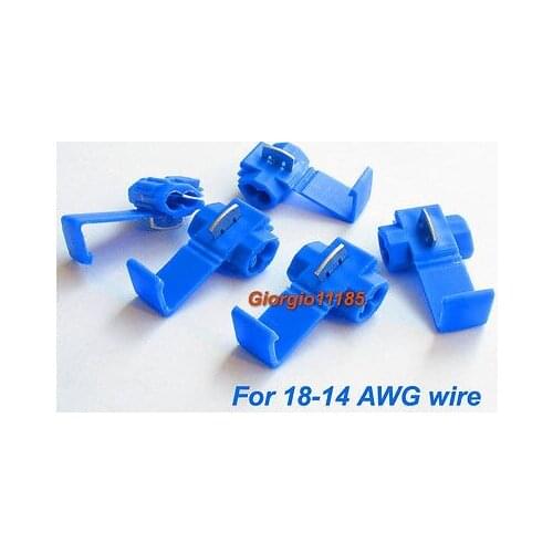 200pcs Scotch Lock Quick Splice 18-14AWG Wire Connector