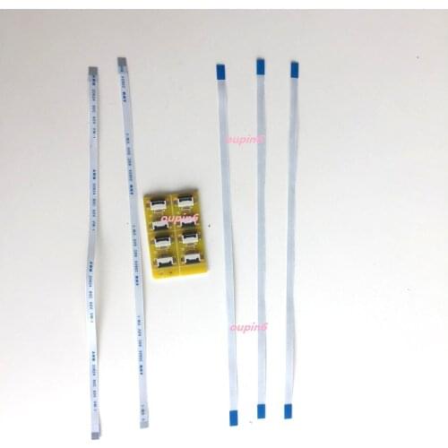 5 PCS 8Pin To 8Pin ZIF 0.5mm pitch Connector Adapter + Flat Cable FPC FFC Extend 20CM
