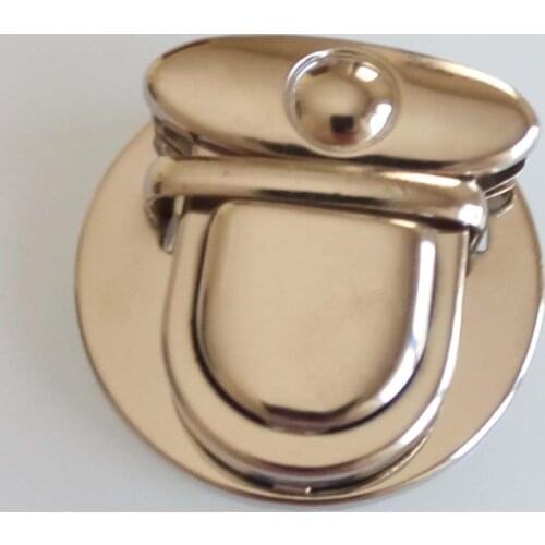 Silver color bag lock