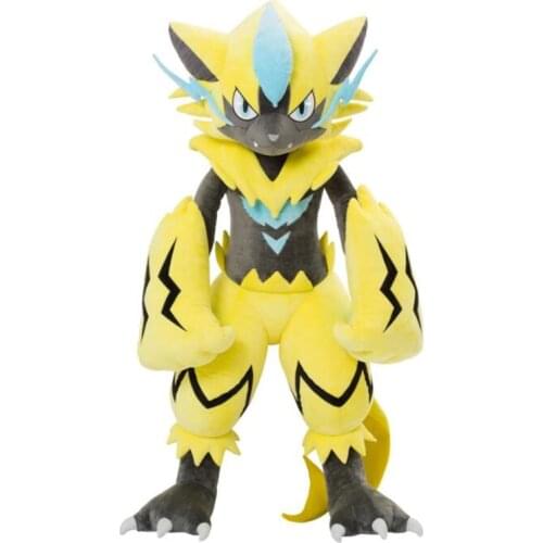 30cm/60cm Anime Zeraora Plush Toy Zeraora Soft Stuffed Dolls Gift for Children