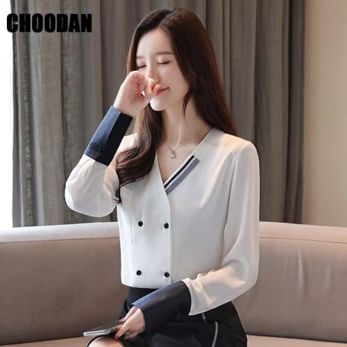 CHOODAN Womens Office Shirts
