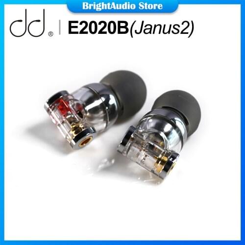 DD ddHiFi E2020B(Janus2) MMCX+0.78mm Dual Connector Dynamic In-Ear Monitor Earphone IEM with 3.5mm MMCX Detachable Cable