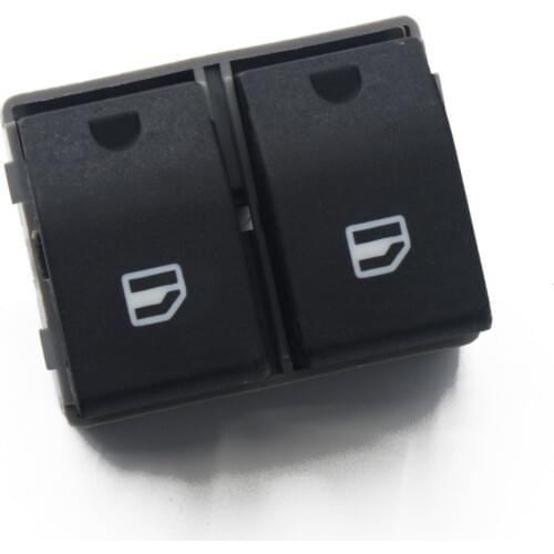 Electric Power Window Switch Front 6Q0959858 For Seat Cordoba Ibiza IV VW Polo Fox 1999 2000 2001 2002 2003 2004 2005 2006-2011