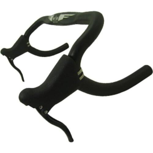FMF Road Bike Bent Handlebar 6061 Aluminum Alloy Racing Bent Handlebar Bicycle Parts High Quality New