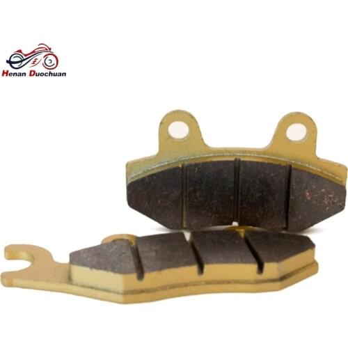 Motorcycle Ceramic Brake Pads Parts For KAWASAKI KX KLX KDX 125 200 250 KLF 300 400 KVF 650 KRF 750 Left Brake Pad Disks