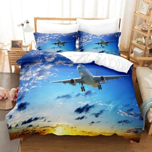 StarBlue-HGS Aerial Photography Bedding Set Quilt Cover/Duvet Cover Queen King Home Textile Comforter Cover Pillowcase Queen