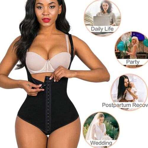 Body Shaper Women Waist Trainer Butt Lifter Flat Stomach Slimming Binders Bodysuit Sheath Belly Pulling Corset Panties Shapewear