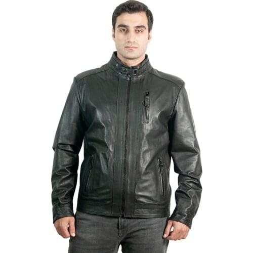 Zoramotti,Leather Jacket,Genuine Leather,Lambskin,Classic,quality,Natural Leather,Keeps,Warm