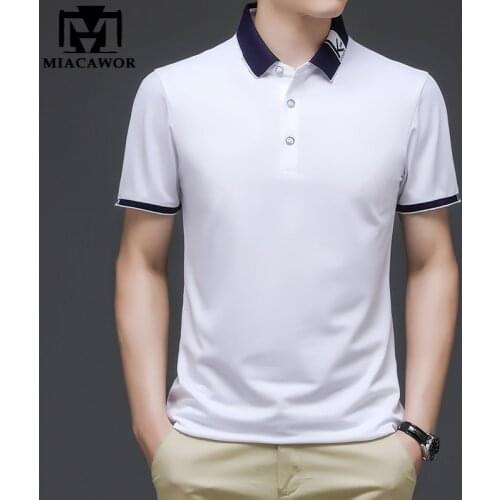 Мужские поло MIACAWOR China At AliExpress