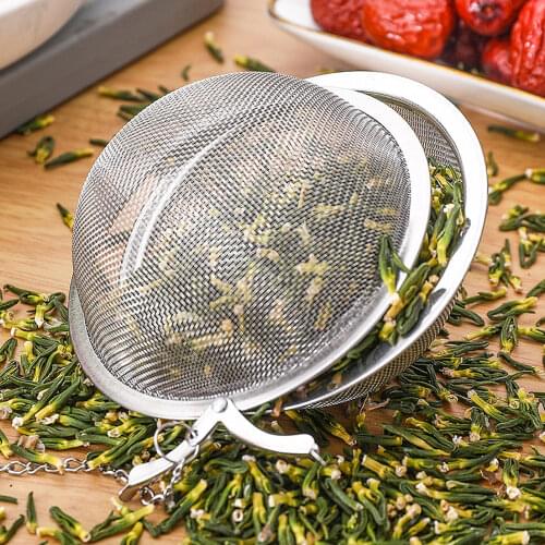 NICEYARD Tea Spice Strainer Seasoning Ball Tea Ball Strainer Mesh Infuser Sphere Locking Spice Stainless Steel Reusable