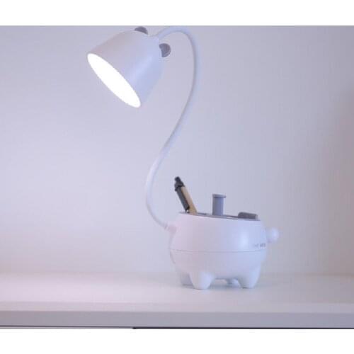 Touch Switch USB Charging Animal Lamp Three Modes Dimmable LED Table Lamp For Home Living Room Lighting Night Lights Desk Lamp