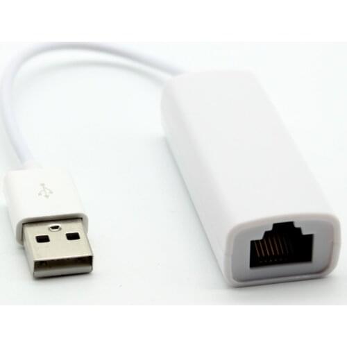 USB 2.0 to RJ45 Network Card Lan Adapter 10/100Mbps For Tablet PC Win 7 8 10 XP Mac OS