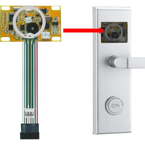 Hotel Intelligent Lock System M1 S50 Type PCB Replacements ProUSBHotelCardSystem Suitable Most Models