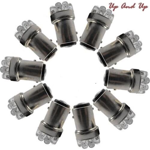 1pcs Practical Replacement Car Stop Tail Bulb Lamps G18 1157 9 LED White Car LED Lights Car